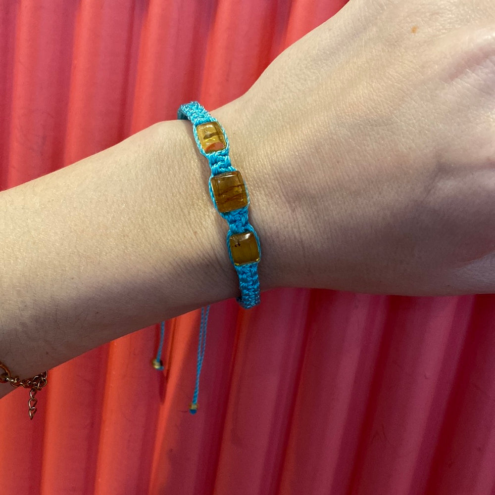 Amber Drawstrings- Turquoise