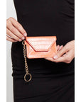Card Holder Wallet-Tangerine