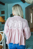 Orchard Picnic Lace Top-Mauve