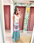 Artisan Mosaic Maxi Skirt