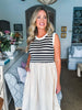 Stay Sweet Midi Dress-Ecru