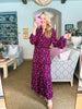 Turma Floral Tiered Maxi Dress