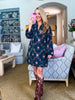 Country Fields Floral Mini Dress