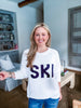 Ski Sport Sweater-White/Navy
