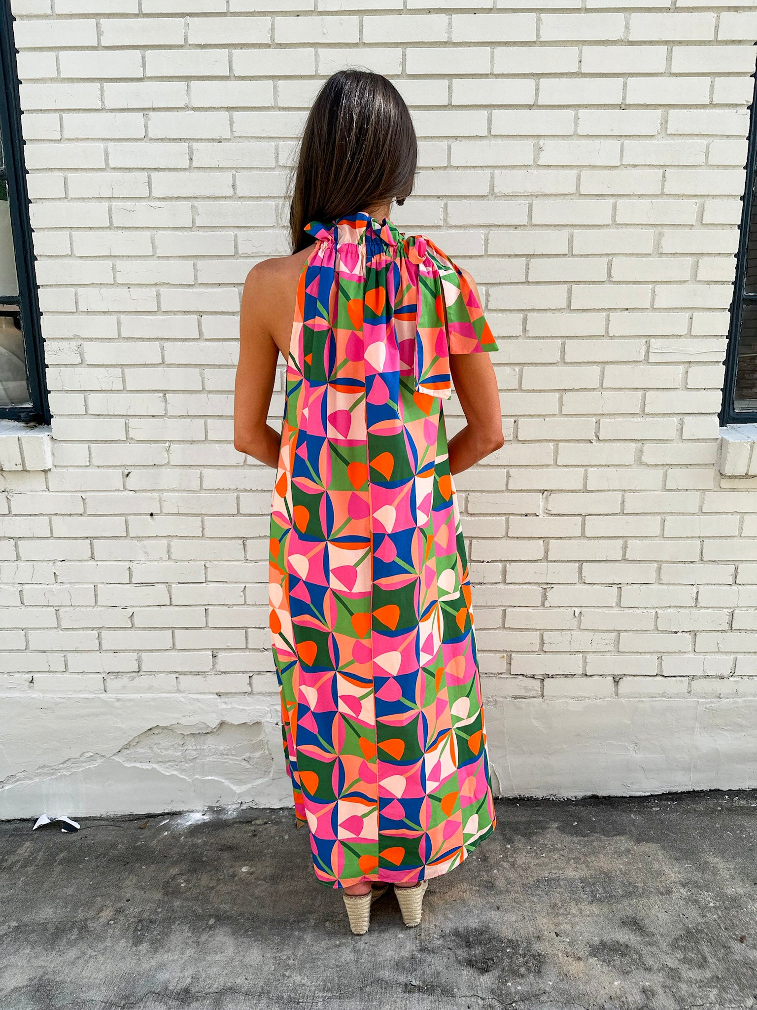Petal Pop Maxi Dress