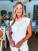 First Class Act Top-White