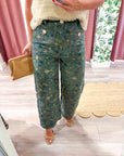 Velvet Canvas Wide Leg Pants