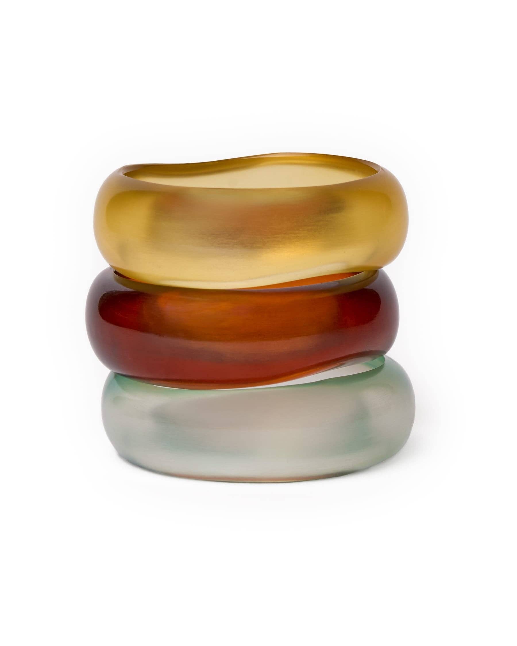 Autumn Resin Bangle Set