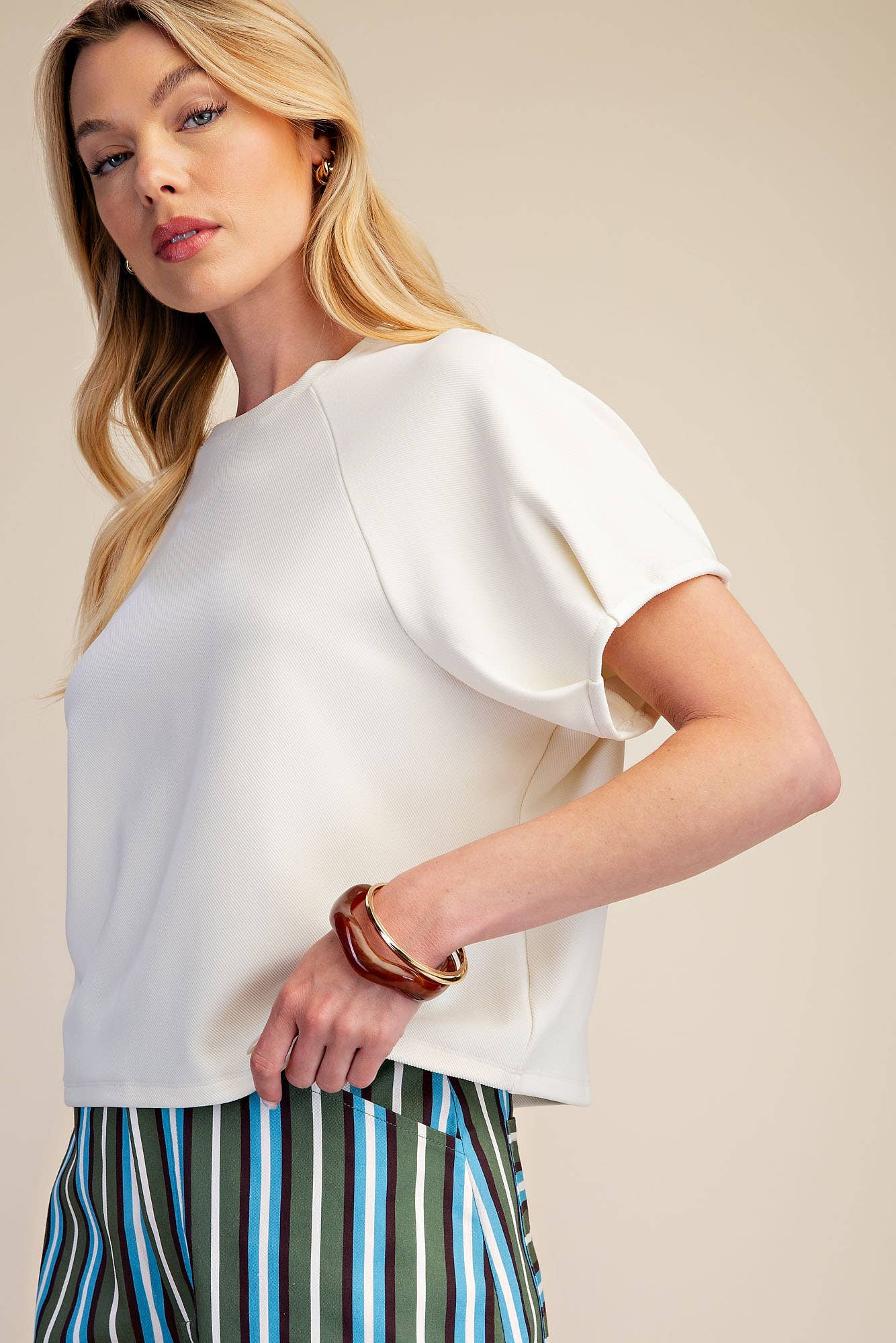Autumn Orchard Top-Ivory