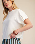 Autumn Orchard Top-Ivory
