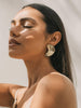 Soline Folded Fan Earring