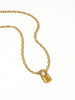 Lucky Lock Chain Necklace