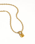 Lucky Lock Chain Necklace