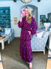 Turma Floral Tiered Maxi Dress