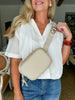 Jaxx Belt Bag - Fanny Pack- Ivory