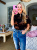 Zenzi Jungle Smocked Top