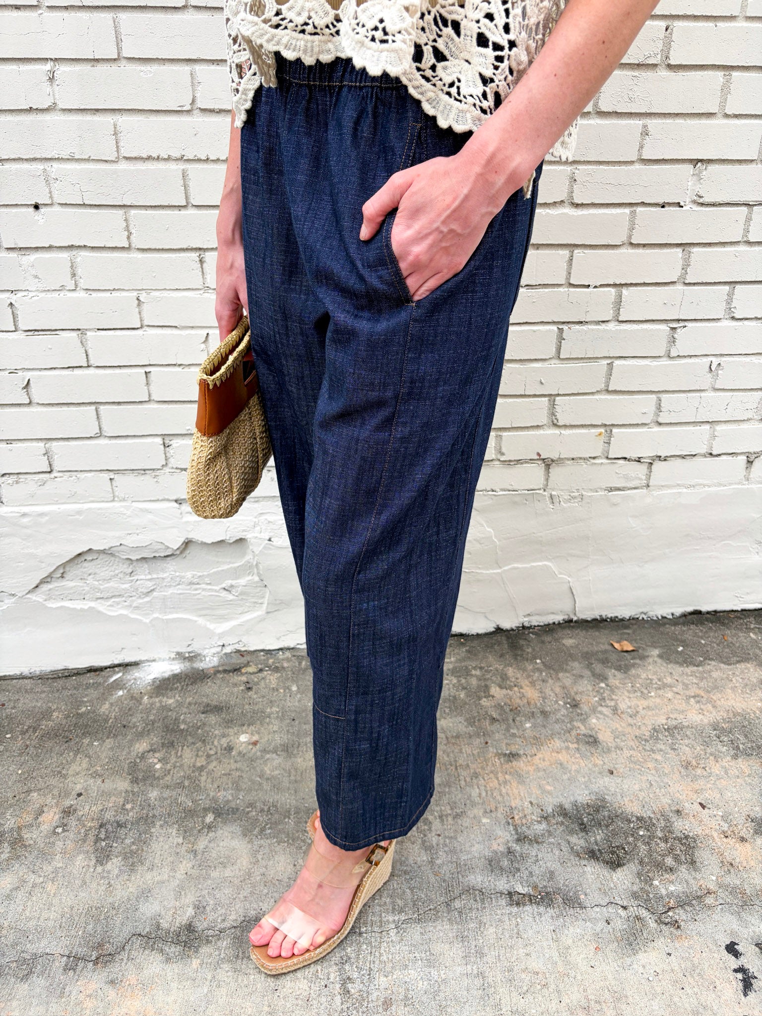 Easy Daylight Wide Leg Pants