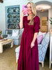 Pinot Sipping Maxi Dress