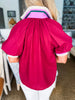 Varsity Time Top-Burgundy