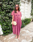 Margot Stripe Kaftan