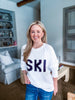 Ski Sport Sweater-White/Navy