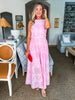 Wrapped in Romance Eyelet Skirt Set-Pink