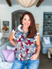 Wine Tasting Floral Top