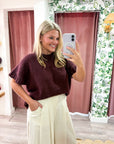 Woodland Charm Sweater-Brown