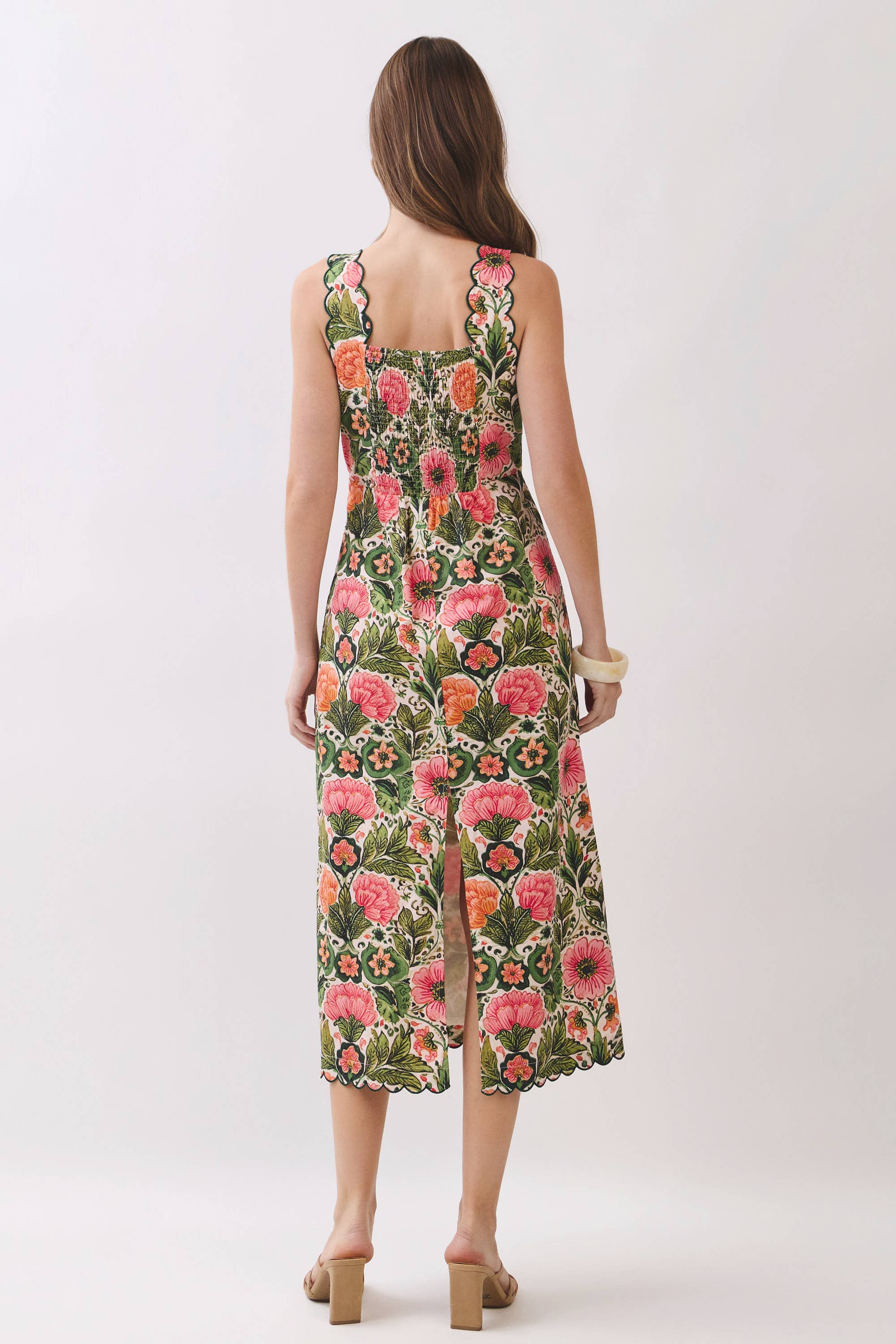 Blooming Manor Midi Dress
