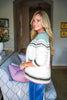 Cowboy Desert Zip-up Cardigan-Pesto