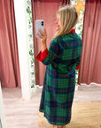 Laurel Holiday Velvet Maxi Dress