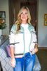 Cowboy Desert Zip-up Cardigan-Pesto