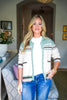 Cowboy Desert Zip-up Cardigan-Pesto