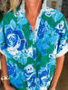 Flower Pop Oversized Top
