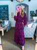 Turma Floral Tiered Maxi Dress