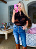 Zenzi Jungle Smocked Top