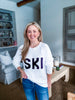 Ski Sport Sweater-White/Navy