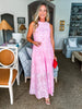 Wrapped in Romance Eyelet Skirt Set-Pink