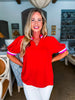 Summer Chill Top-Tomato Red