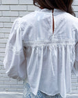 Love Note Pintuck Top