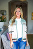 Cowboy Desert Zip-up Cardigan-Pesto