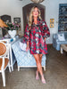 Like a Dream Jacquard Dress-Black
