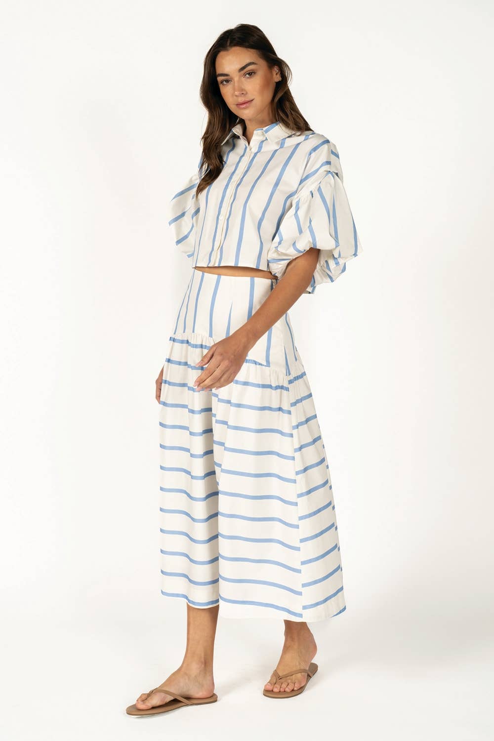 Warm Breeze Midi Skirt