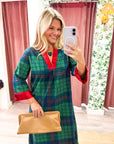Laurel Holiday Velvet Maxi Dress