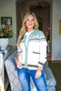 Cowboy Desert Zip-up Cardigan-Pesto