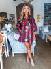 Like a Dream Jacquard Dress-Black