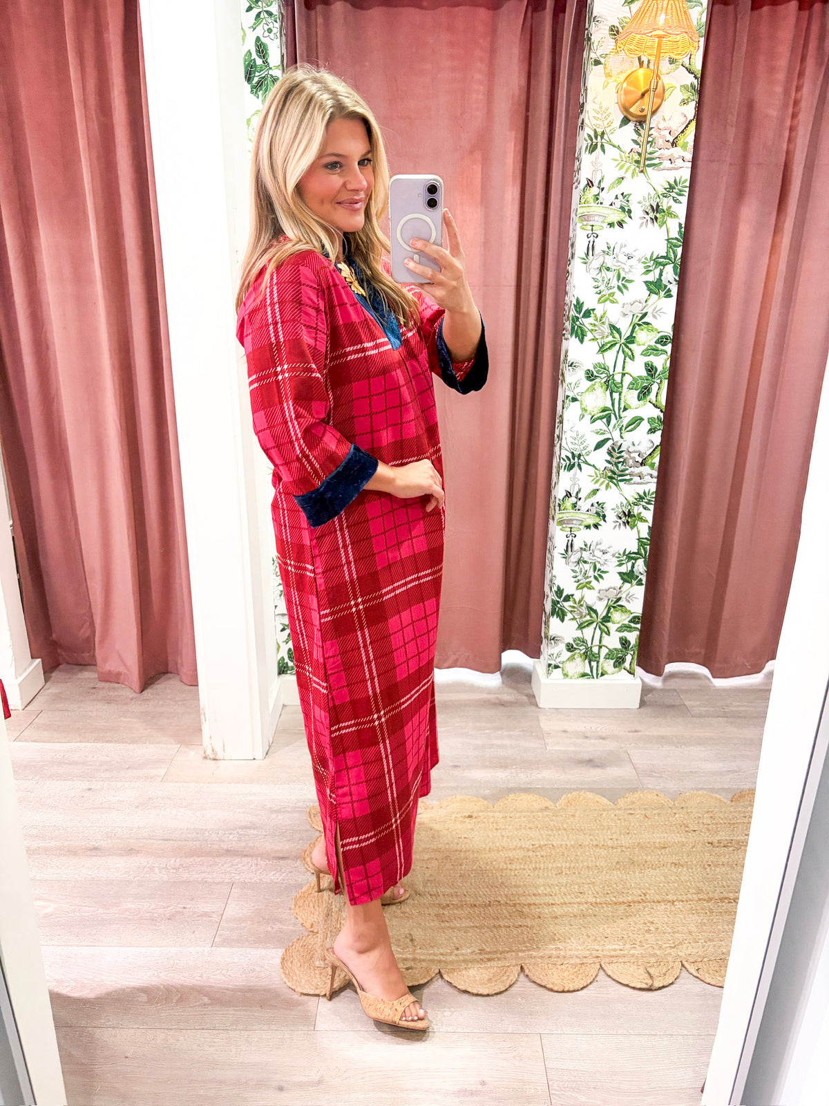 Cardinal Holiday Maxi Dress