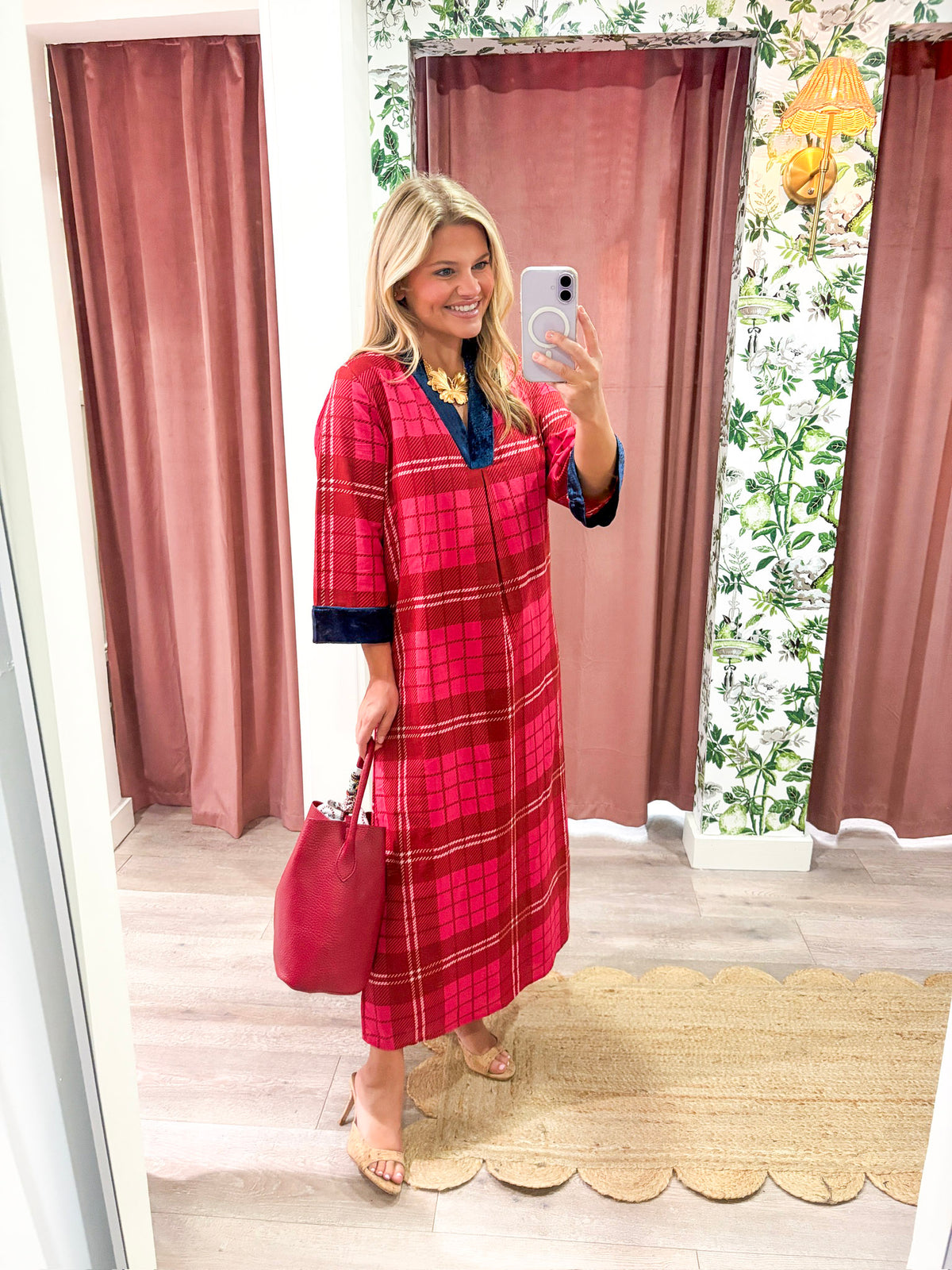 Cardinal Holiday Maxi Dress