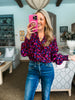 Turma Floral Ruffle Top