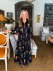 Fall on Fifth Floral Midi Dress